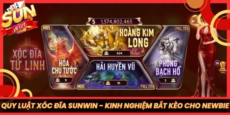 Quy Luật Xóc Đĩa Sunwin - Kinh Nghiệm Bắt Kèo Cho Newbie
