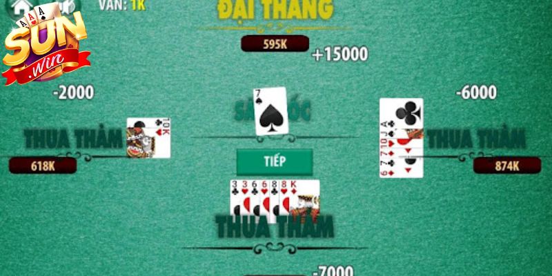 Cách tính điểm tương ứng từ tay bài