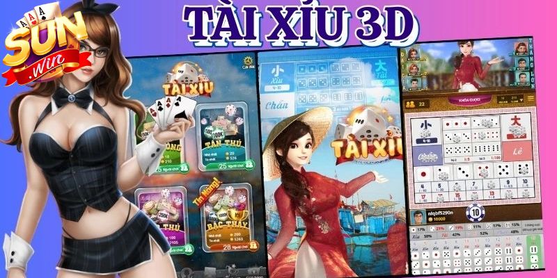 Tài Xỉu 3D Sunwin - Sức Hút Từ Game Công Nghệ 3D Hot Hit 2 Nhiều điểm nổi bật thu hút hội viên từ game
