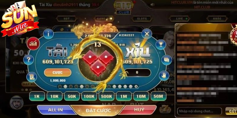 Bỏ túi kinh nghiệm chiến thắng tài xỉu Momo Sunwin